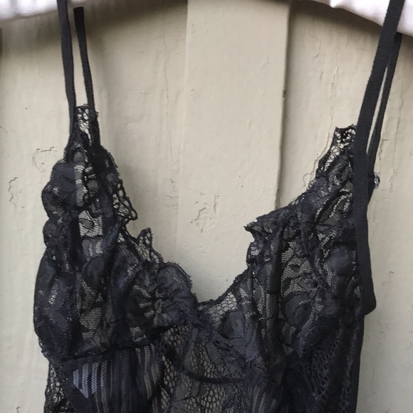 🤍new. black lace teddy - Picture 6 of 8